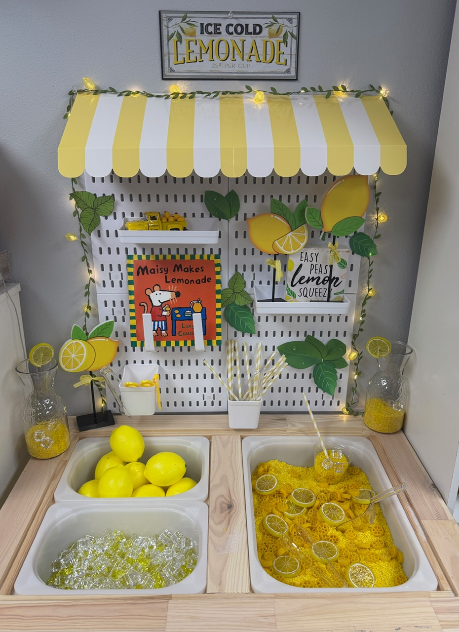 When Life Gives You Lemons…Make a Sensory Bin!